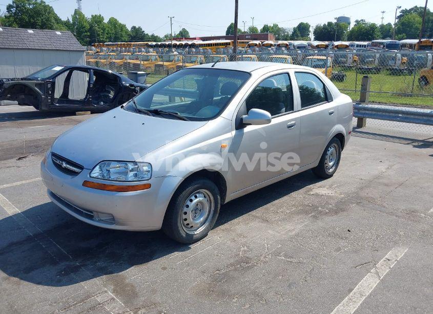 Photo 2 of 2004 Chevrolet Aveo (VIN KL1TD52624B186058)