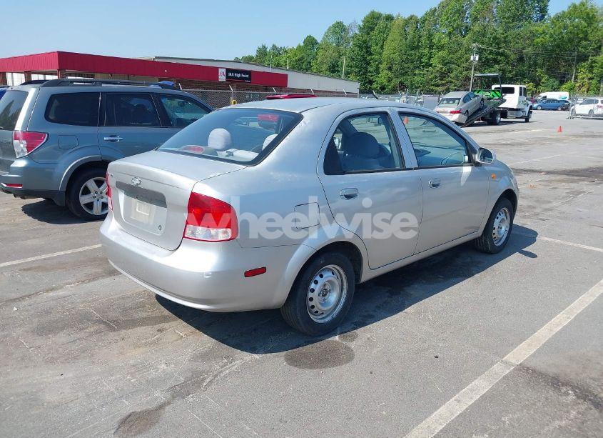 Photo 4 of 2004 Chevrolet Aveo (VIN KL1TD52624B186058)