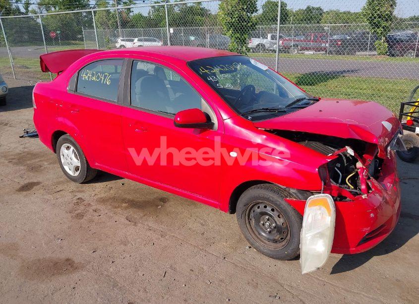 2007 Chevrolet Aveo LS (VIN KL1TD56617B045173) main photo