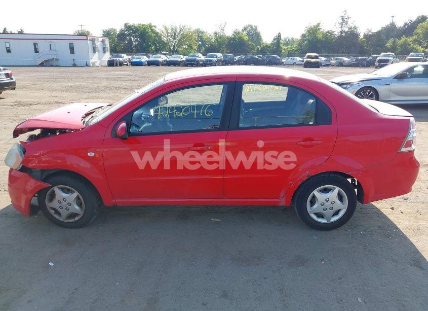 Photo 15 of 2007 Chevrolet Aveo LS (VIN KL1TD56617B045173)