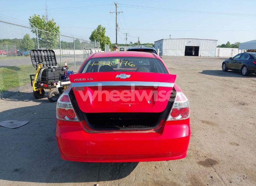 Photo 17 of 2007 Chevrolet Aveo LS (VIN KL1TD56617B045173)