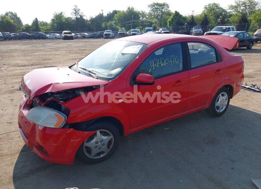 Photo 2 of 2007 Chevrolet Aveo LS (VIN KL1TD56617B045173)