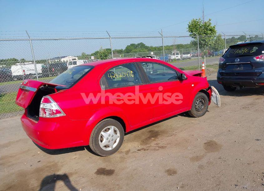 Photo 4 of 2007 Chevrolet Aveo LS (VIN KL1TD56617B045173)