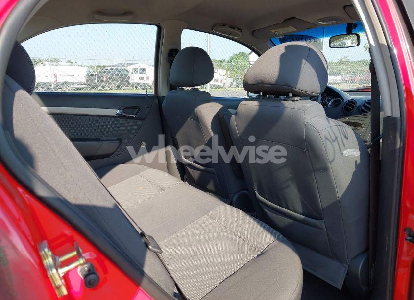 Photo 8 of 2007 Chevrolet Aveo LS (VIN KL1TD56617B045173)