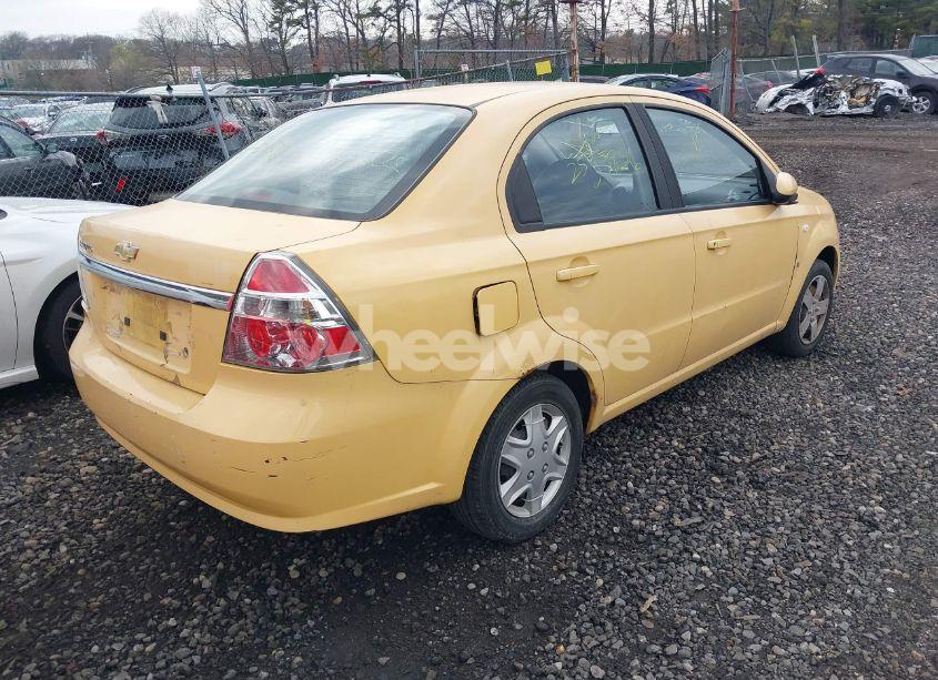 Photo 4 of 2007 Chevrolet Aveo LS (VIN KL1TD56617B151879)