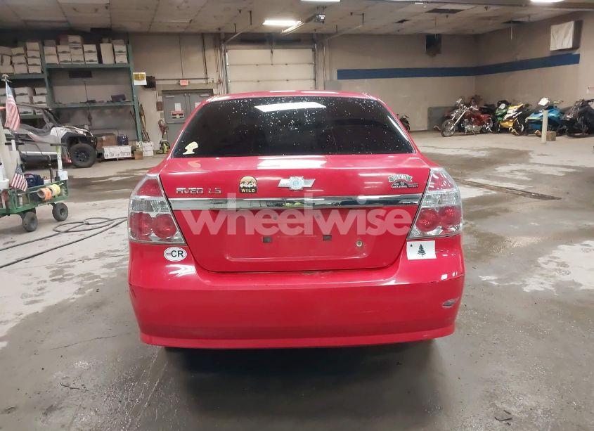 Photo 15 of 2008 Chevrolet Aveo LS (VIN KL1TD56618B041867)