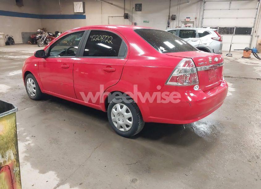 Photo 3 of 2008 Chevrolet Aveo LS (VIN KL1TD56618B041867)