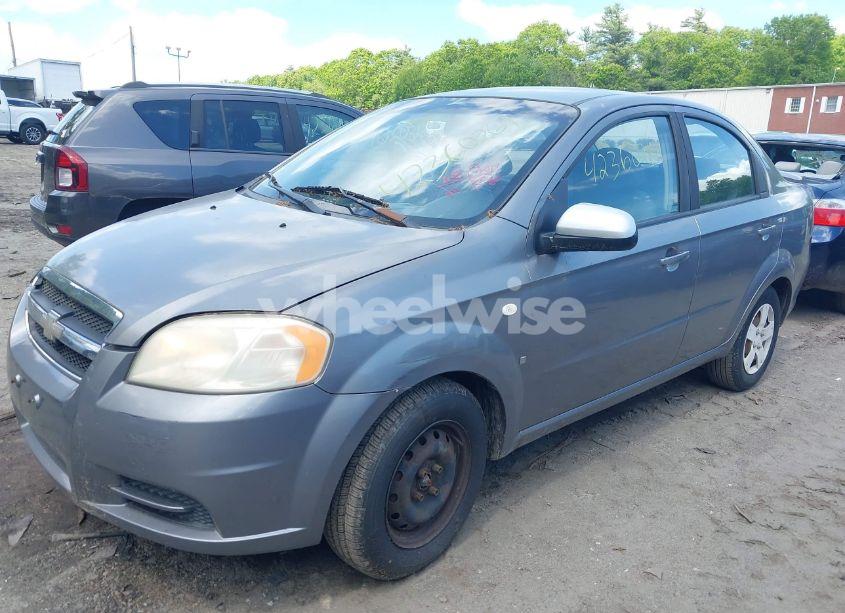 Photo 2 of 2007 Chevrolet Aveo LS (VIN KL1TD56687B061158)