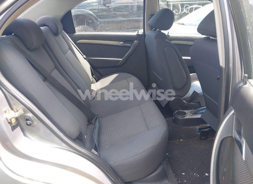 Photo 8 of 2007 Chevrolet Aveo LS (VIN KL1TD56687B061158)