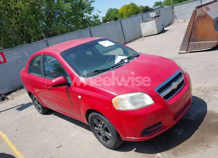 2007 Chevrolet Aveo LS (VIN KL1TD56687B073388) main photo