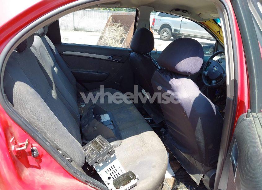 Photo 8 of 2007 Chevrolet Aveo LS (VIN KL1TD56687B073388)