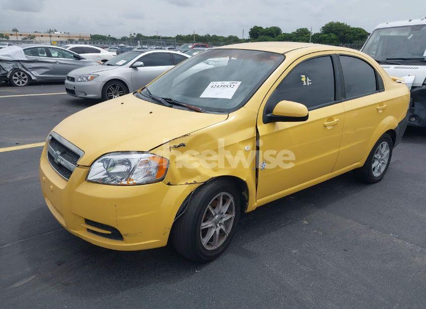 Photo 2 of 2007 Chevrolet Aveo LS (VIN KL1TD56687B165410)