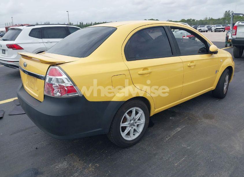 Photo 4 of 2007 Chevrolet Aveo LS (VIN KL1TD56687B165410)