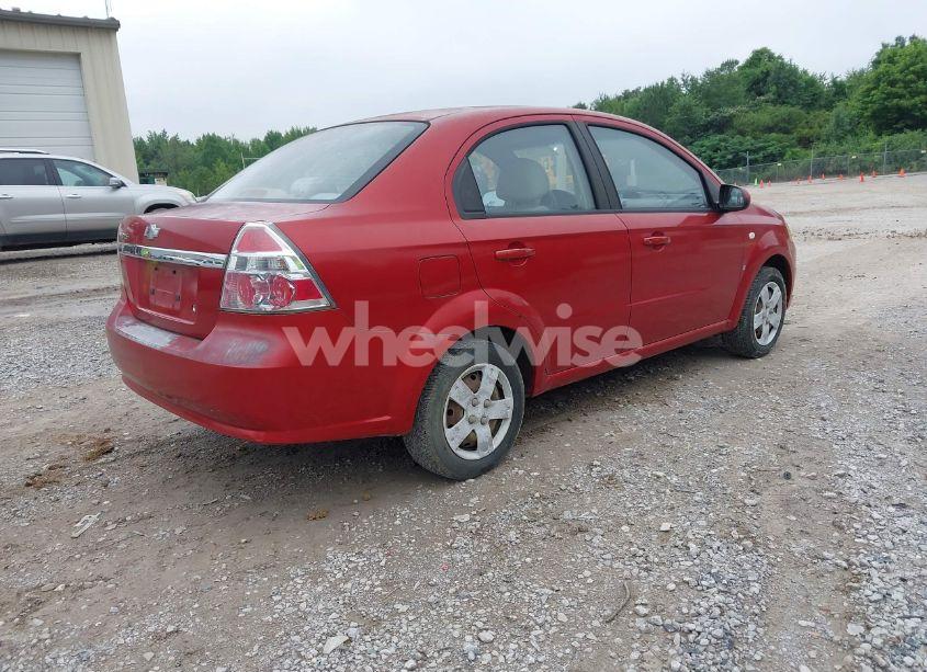 Photo 4 of 2008 Chevrolet Aveo LS (VIN KL1TD56688B096686)