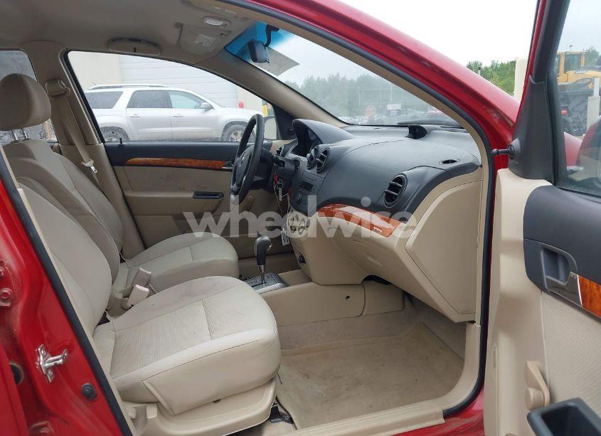 Photo 5 of 2008 Chevrolet Aveo LS (VIN KL1TD56688B096686)