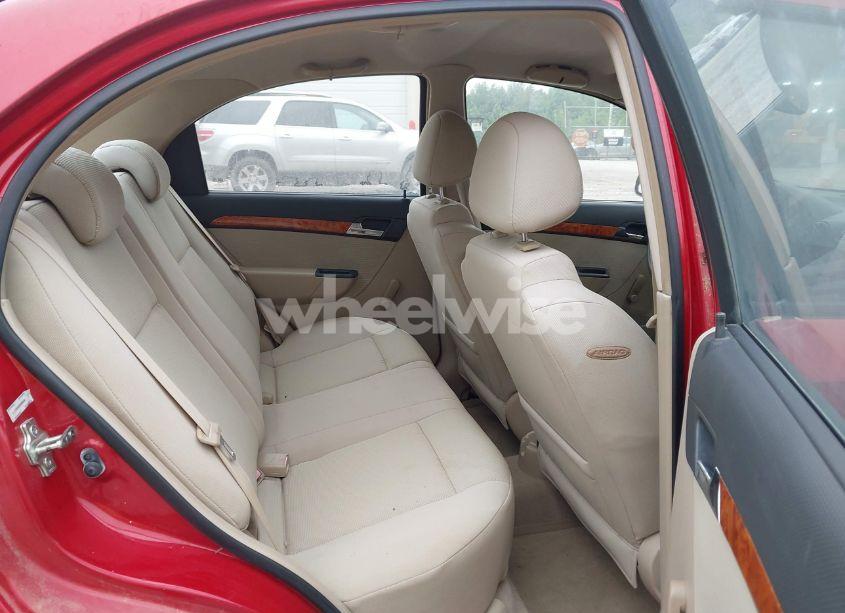 Photo 8 of 2008 Chevrolet Aveo LS (VIN KL1TD56688B096686)