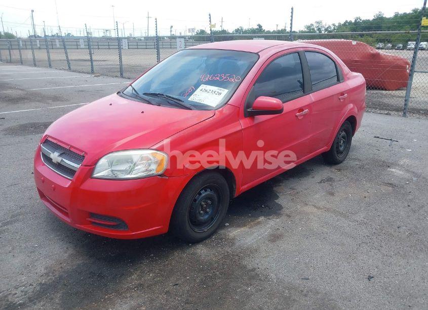 Photo 2 of 2009 Chevrolet Aveo LT (VIN KL1TD56E89B403931)