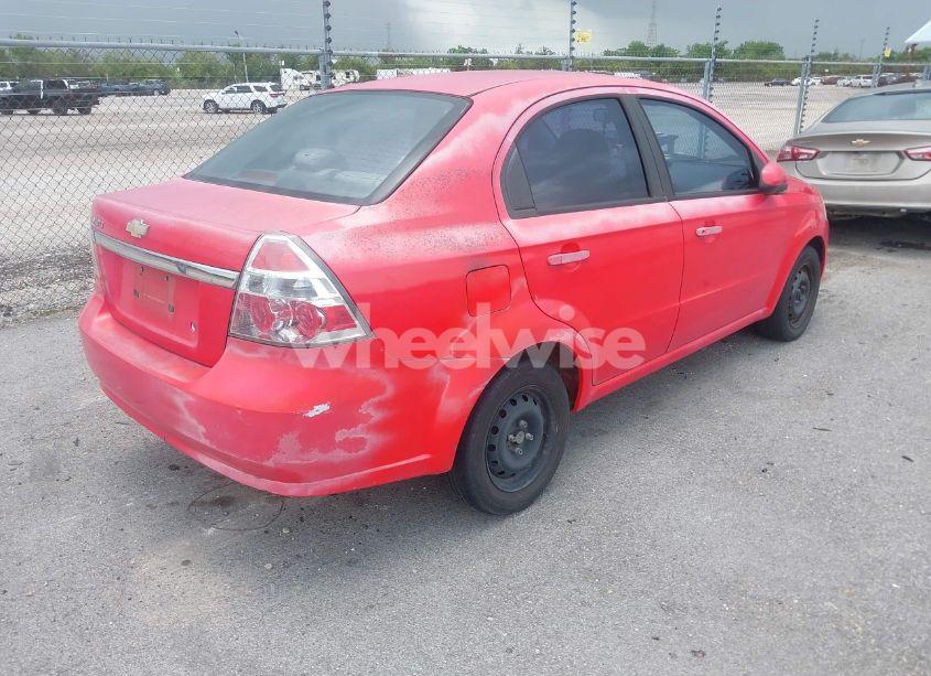 Photo 4 of 2009 Chevrolet Aveo LT (VIN KL1TD56E89B403931)