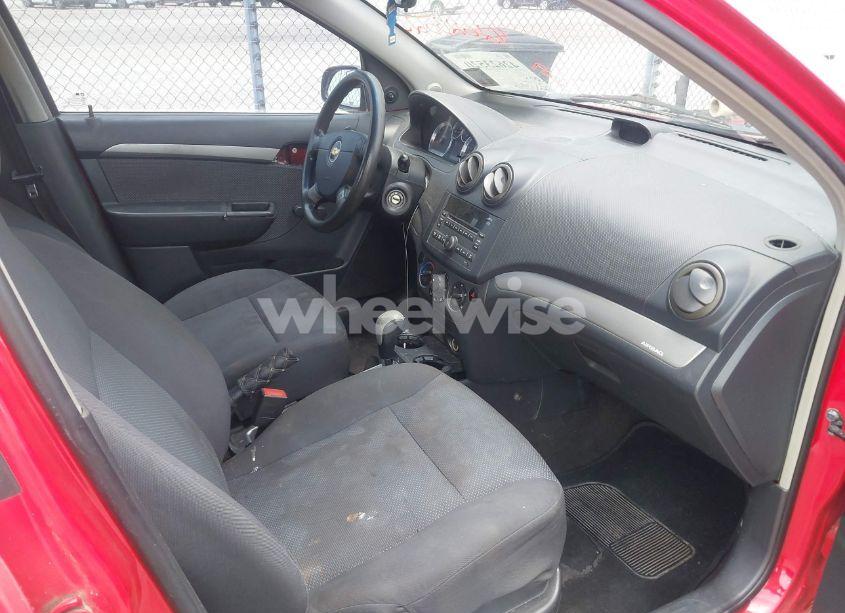 Photo 5 of 2009 Chevrolet Aveo LT (VIN KL1TD56E89B403931)