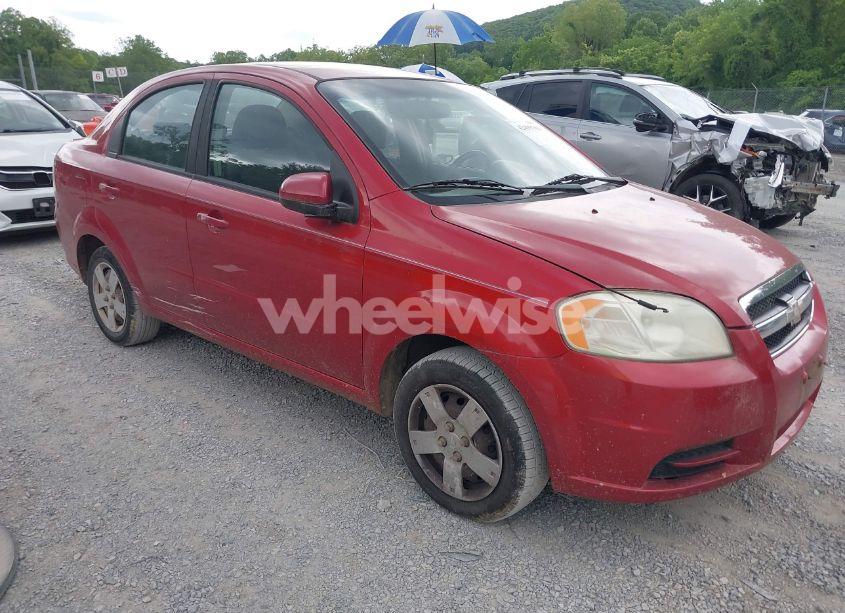 2010 Chevrolet Aveo LT (VIN KL1TD5DE5AB094023) main photo