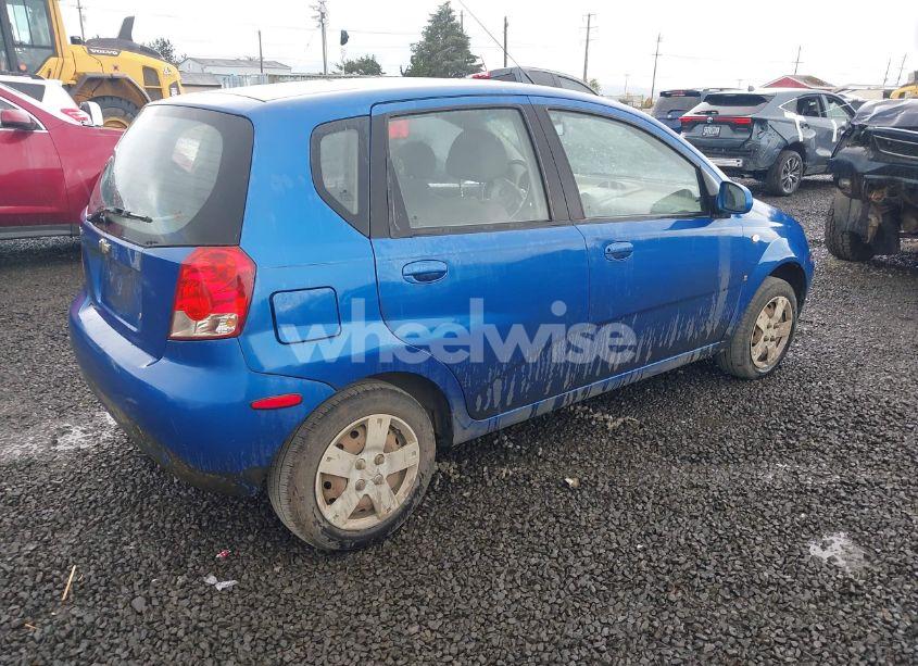 Photo 4 of 2007 Chevrolet Aveo 5 SPECIAL VALUE (VIN KL1TD66607B777199)