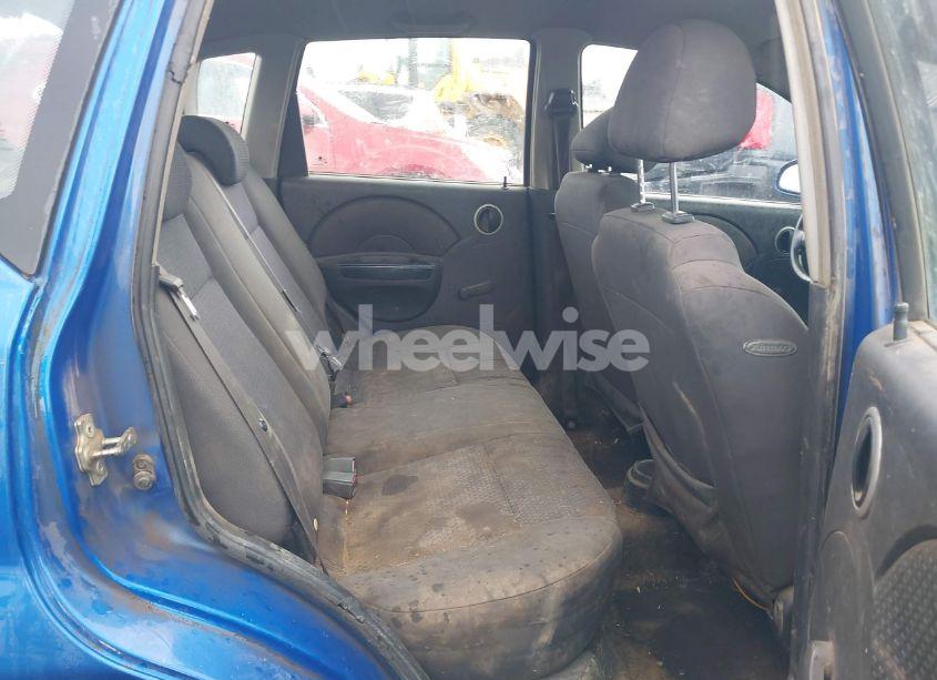 Photo 8 of 2007 Chevrolet Aveo 5 SPECIAL VALUE (VIN KL1TD66607B777199)