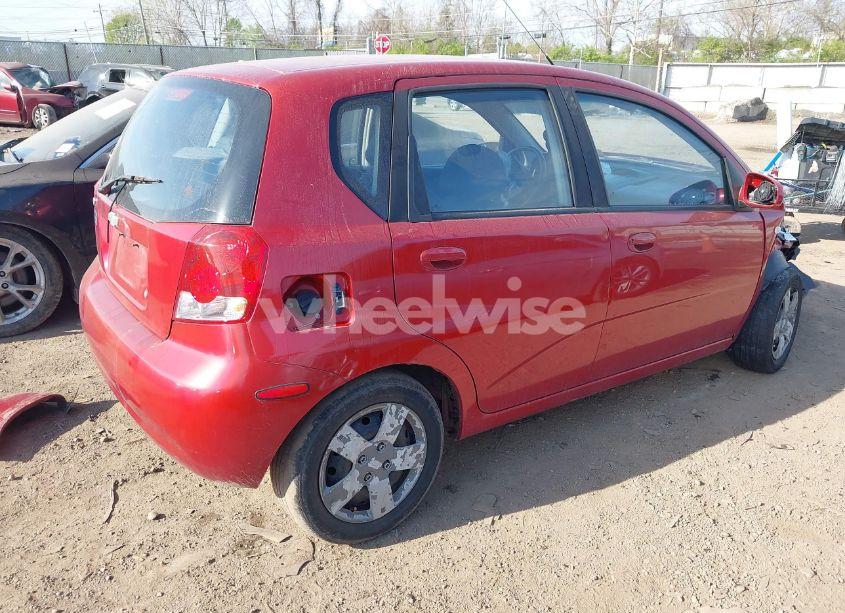 Photo 4 of 2008 Chevrolet Aveo 5 SPECIAL VALUE (VIN KL1TD66638B258827)