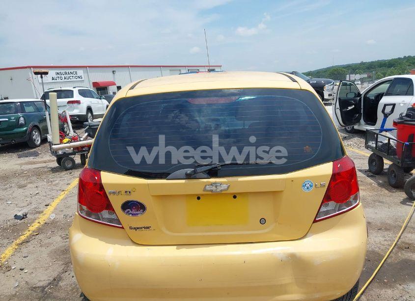 Photo 16 of 2007 Chevrolet Aveo 5 LS (VIN KL1TD66687B731068)