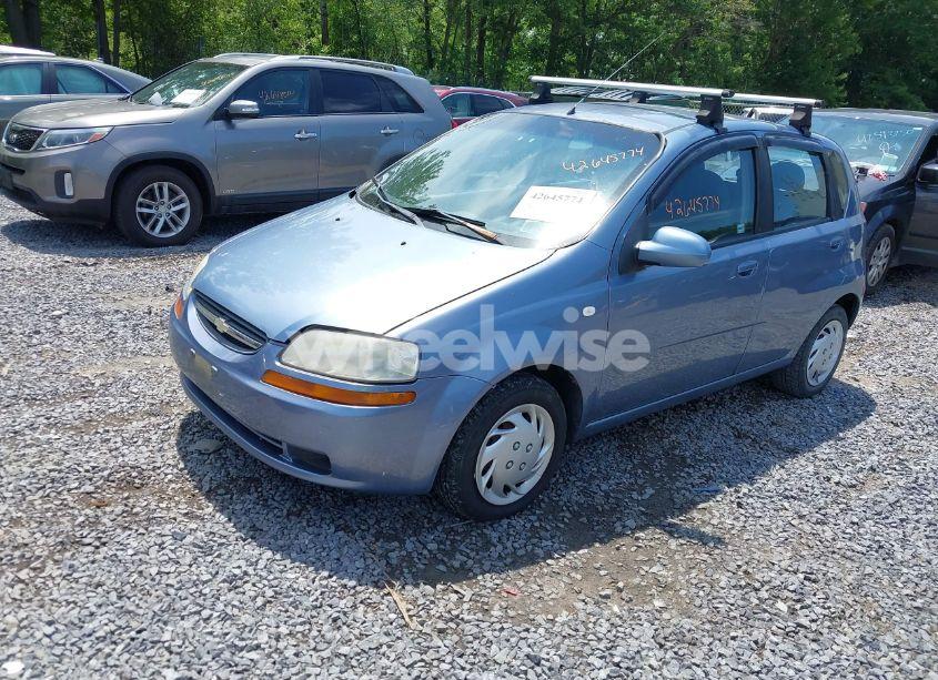 Photo 2 of 2006 Chevrolet Aveo LS (VIN KL1TD666X6B567451)