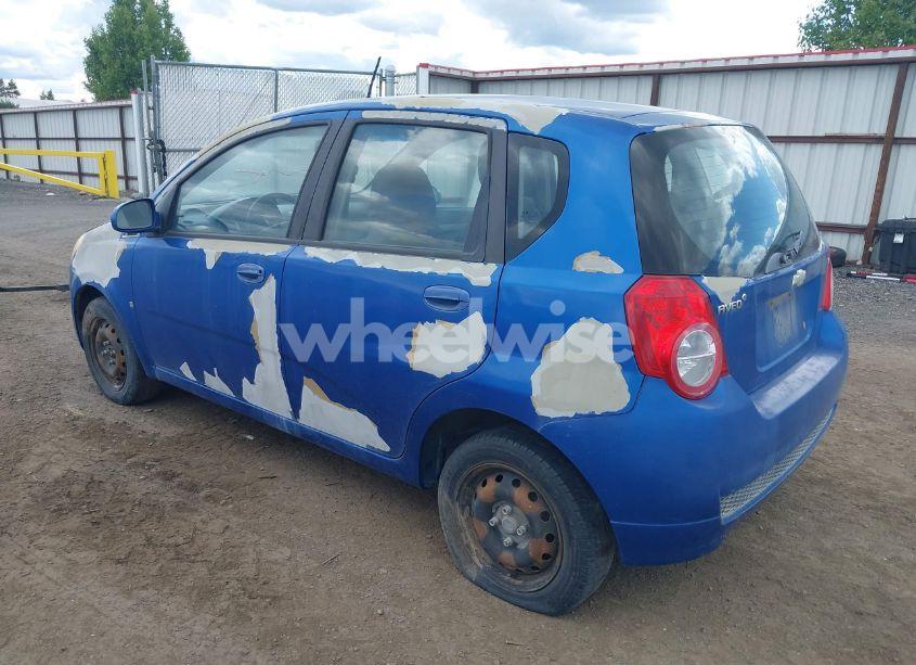 Photo 3 of 2009 Chevrolet Aveo LS (VIN KL1TD66E59B397091)