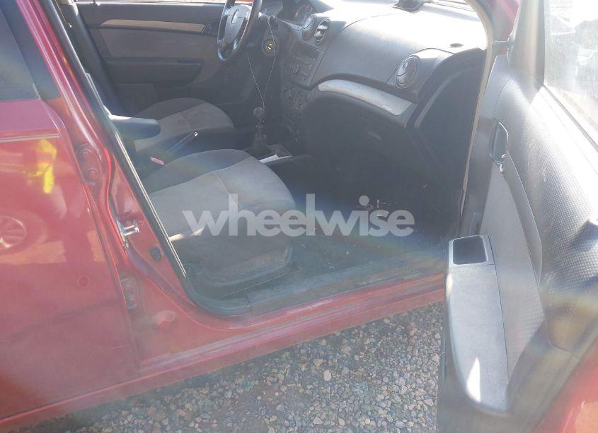 Photo 5 of 2009 Chevrolet Aveo LS (VIN KL1TD66EX9B311807)