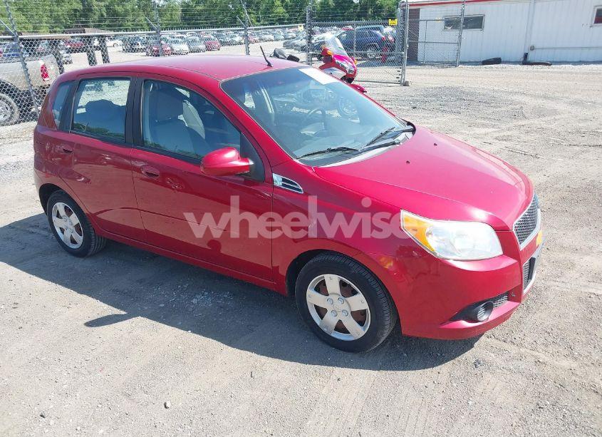 2011 Chevrolet Aveo 1LT (VIN KL1TD6DEXBB136726) main photo