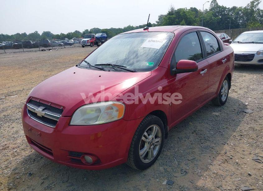 Photo 2 of 2009 Chevrolet Aveo LT (VIN KL1TG56E09B316323)