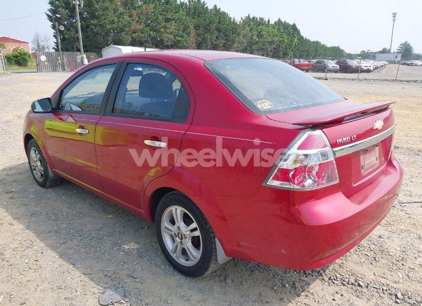 Photo 3 of 2009 Chevrolet Aveo LT (VIN KL1TG56E09B316323)