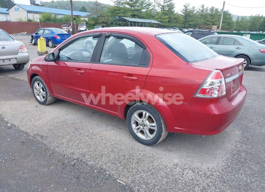 Photo 3 of 2010 Chevrolet Aveo LT (VIN KL1TG5DE4AB049694)
