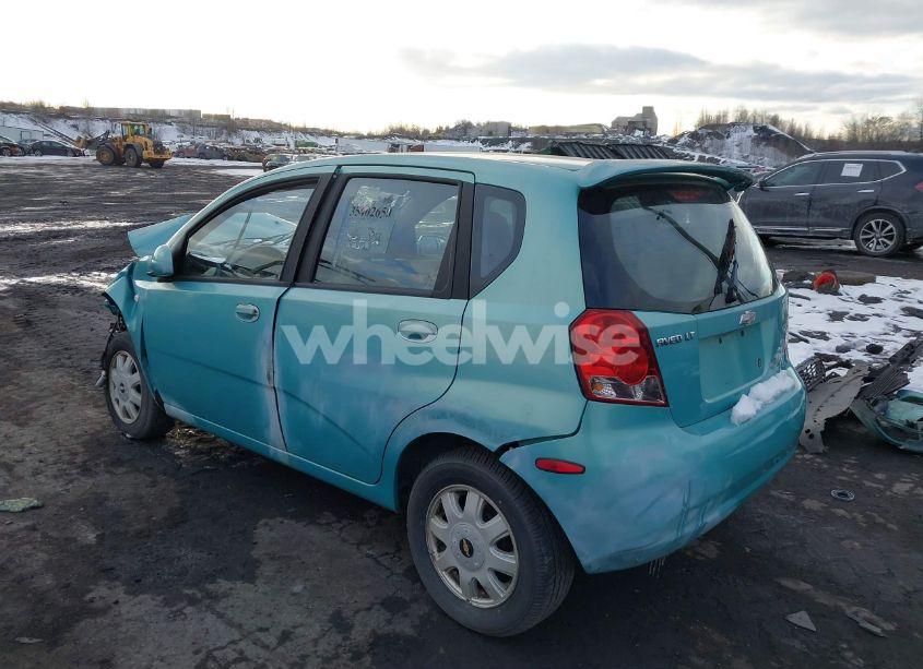 Photo 3 of 2005 Chevrolet Aveo LT (VIN KL1TG62645B503188)