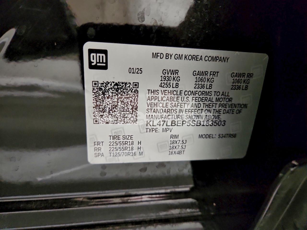 Photo 13 of 2025 BUICK ENVISTA SPORT TOURING N/A (VIN KL47LBEP5SB183503)