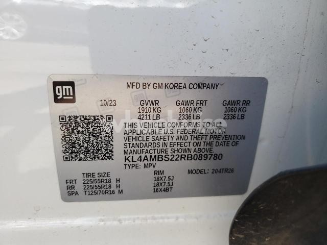 Photo 8 of 2024 BUICK ENCORE GX PREFERRED N/A (VIN KL4AMBS22RB089780)