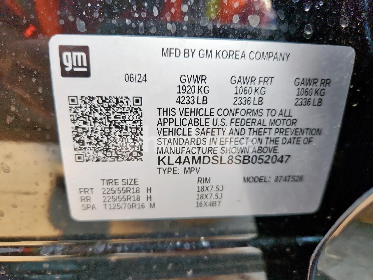 Photo 14 of 2025 BUICK ENCORE GX SPORT TOURING (VIN KL4AMDSL8SB052047)