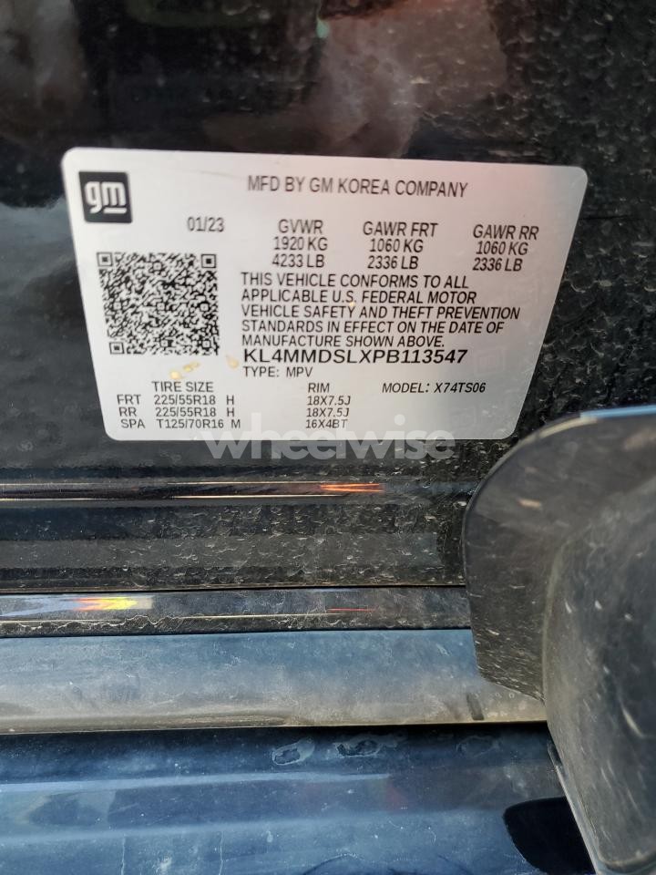 Photo 12 of 2023 BUICK ENCORE GX SELECT (VIN KL4MMDSLXPB113547)