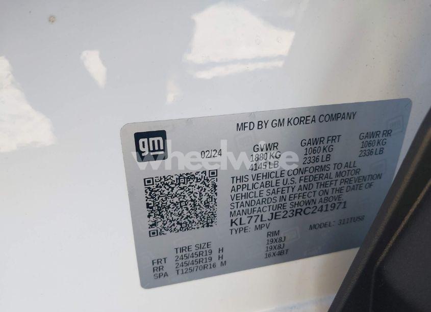 Photo 9 of 2024 Chevrolet Trax FWD 2RS (VIN KL77LJE23RC241971)