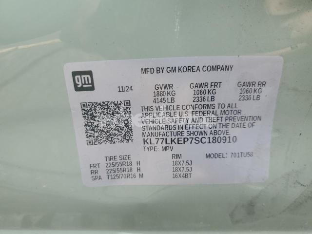 Photo 13 of 2025 CHEVROLET TRAX ACTIV (VIN KL77LKEP7SC180910)