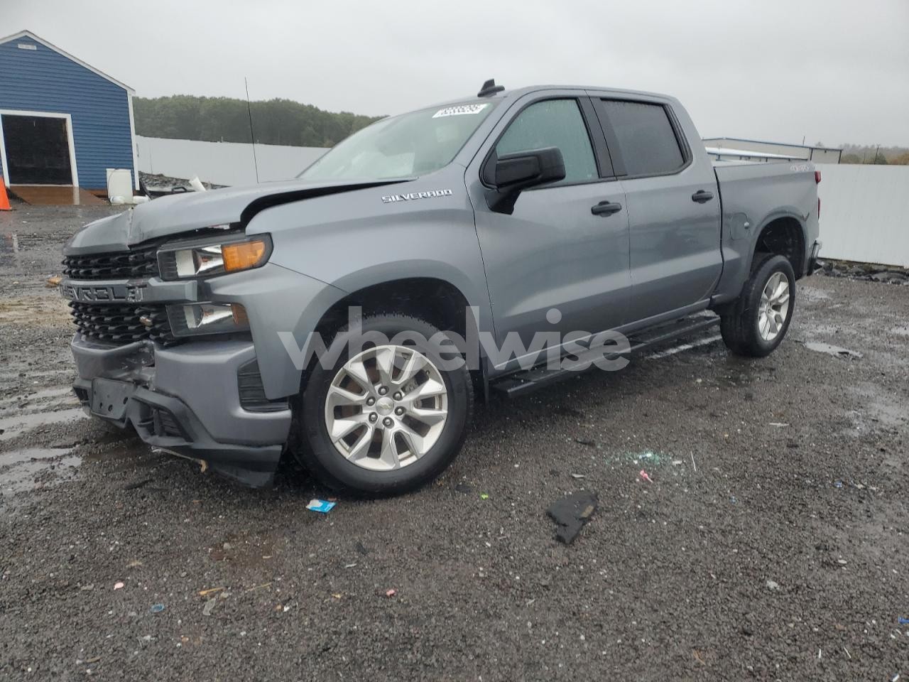 2021 CHEVROLET SILVERADO K1500 CUSTOM (VIN KL79MMS22NB088589) main photo