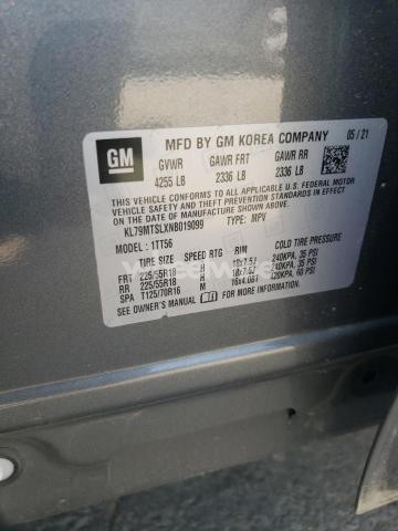 Photo 2 of 2022 CHEVROLET TRAILBLAZER RS (VIN KL79MMS25MB087614)