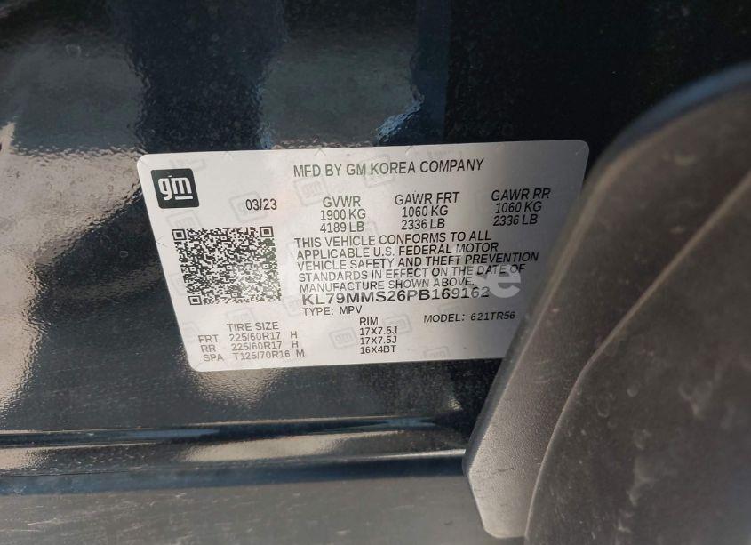 Photo 9 of 2023 Chevrolet Trailblazer FWD LS (VIN KL79MMS26PB169162)