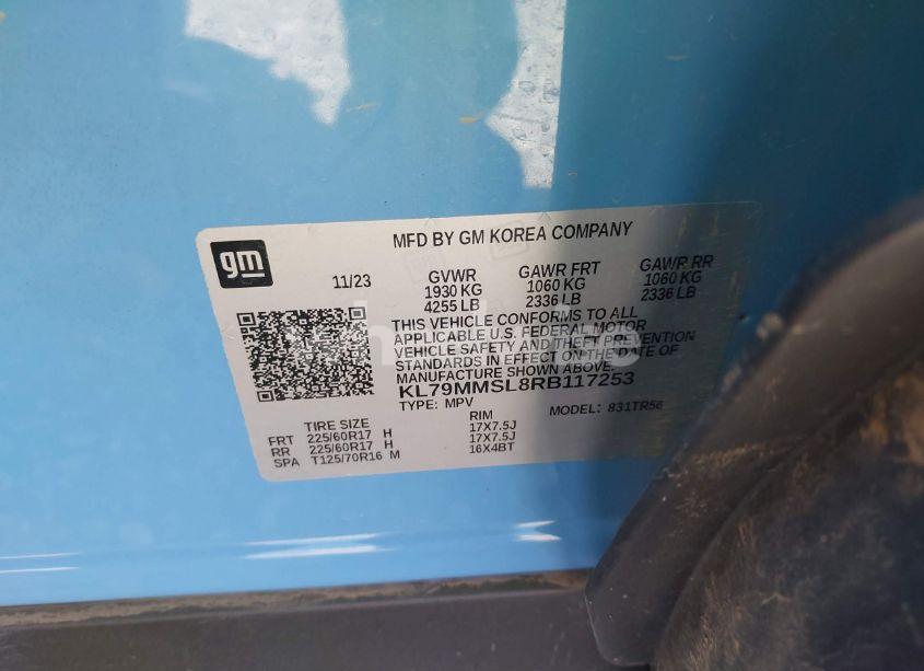 Photo 9 of 2024 Chevrolet Trailblazer FWD LS (VIN KL79MMSL8RB117253)