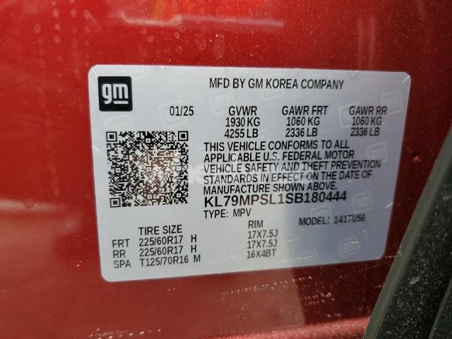 Photo 14 of 2025 CHEVROLET TRAILBLAZER LT (VIN KL79MPSL1SB180444)