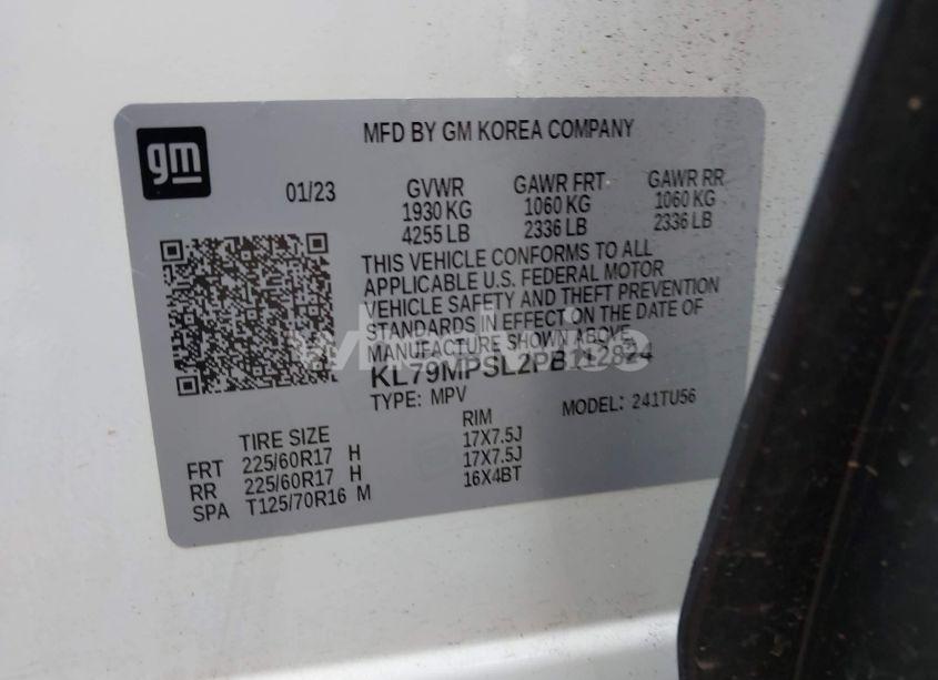 Photo 9 of 2023 Chevrolet Trailblazer FWD LT (VIN KL79MPSL2PB112824)