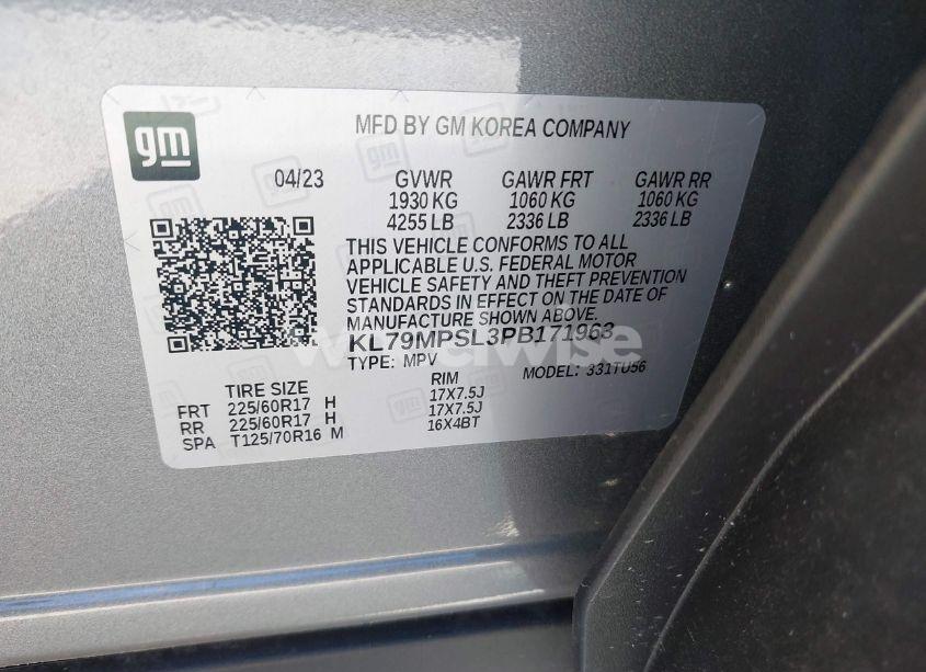 Photo 9 of 2023 Chevrolet Trailblazer FWD LT (VIN KL79MPSL3PB171963)