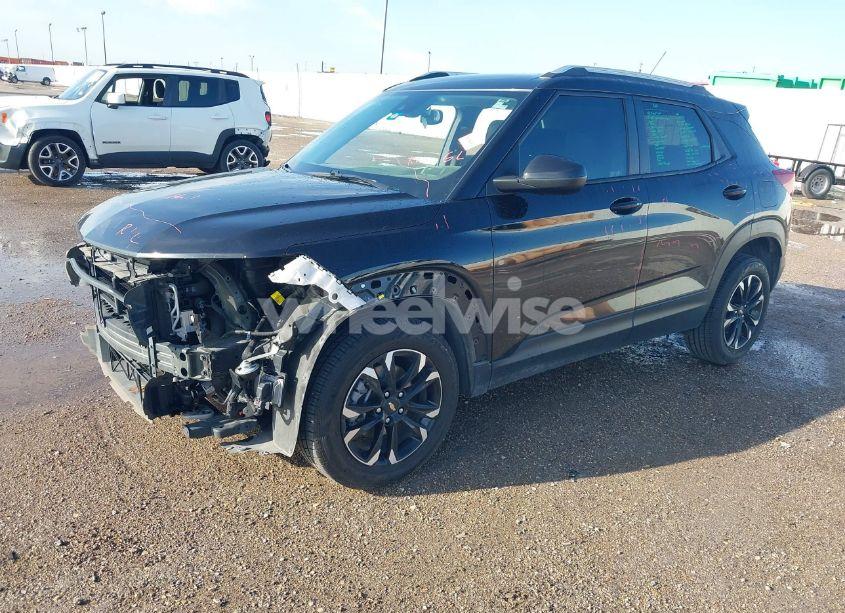 Photo 2 of 2022 Chevrolet Trailblazer FWD LT (VIN KL79MPSL4NB106584)